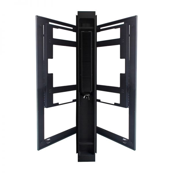 75 Zoll doppelseitige Outdoor LCD Stele
